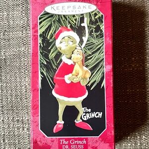 1998 Hallmark Keepsake “The Grinch” Dr. Seuss Christmas Ornament